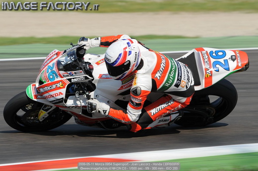 2008-05-11 Monza 0954 Supersport - Joan Lascorz - Honda CBR600RR